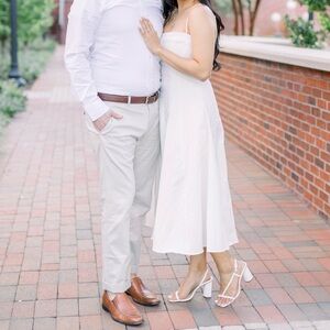 House of CB Dolly White Midi Dress